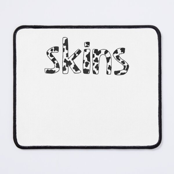 Item preview, Gift Idea Skins Tv Show Sticker Logo Cow Print, Pattern Season 1 Black White Mardyclothing designed and sold by Heathcote1990.