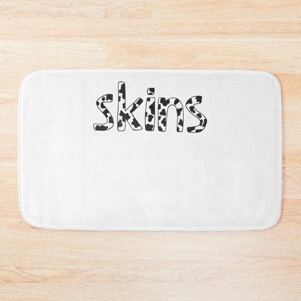 Item preview, Gift Idea Skins Tv Show Sticker Logo Cow Print, Pattern Season 1 Black White Mardyclothing designed and sold by Heathcote1990.