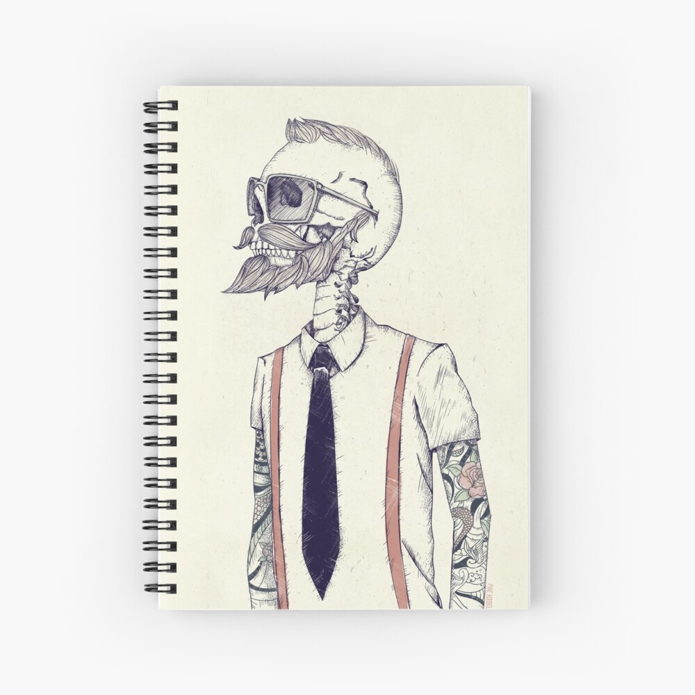 Item preview, Spiral Notebook designed and sold by mikekoubou.