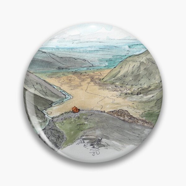 Item preview, Sefton Bivouac - Tasman Valley Watercolour designed and sold by Tom Napper Design.