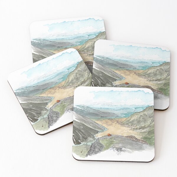 Item preview, Sefton Bivouac - Tasman Valley Watercolour designed and sold by Tom Napper Design.