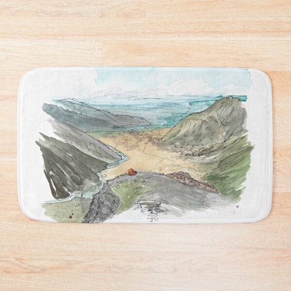 Item preview, Sefton Bivouac - Tasman Valley Watercolour designed and sold by Tom Napper Design.