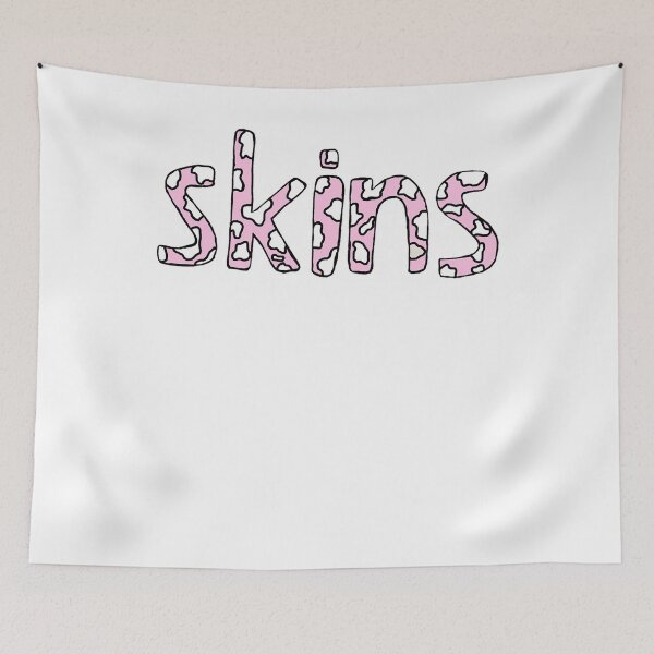Item preview, Lover Gifts Skins Tv Show Logo Sticker Pink Cow Print, Pattern Casting Tee Shirt Unisex designed and sold by Heathcote1990.