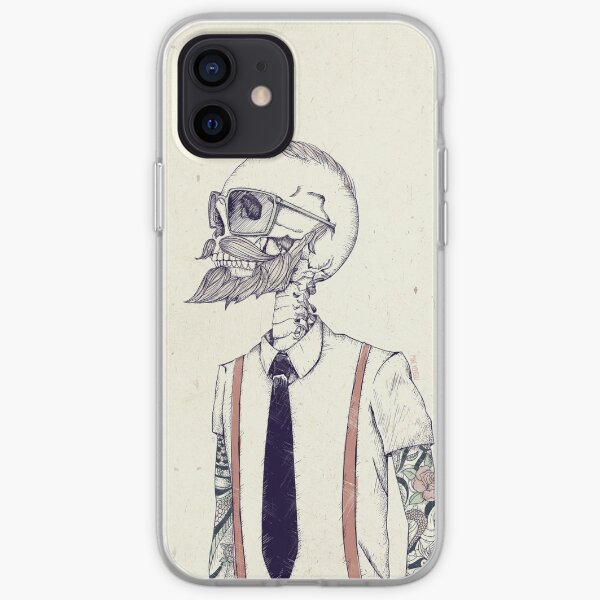 The Gentleman becomes a Hipster iPhone Soft Case