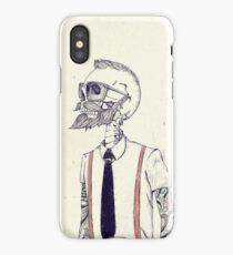 The Gentleman becomes a Hipster iPhone Case/Skin