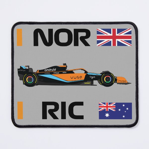 Item preview, F1 Team race car MCL36 Norris Daniel Ricciardo designed and sold by FormulaGTee1.