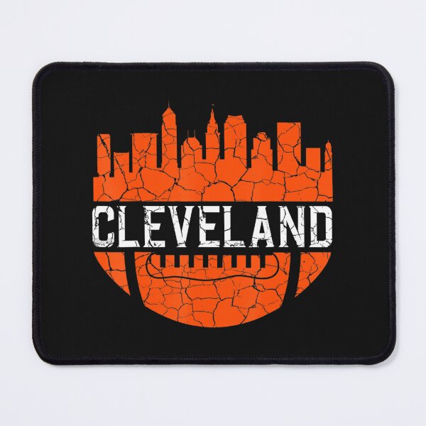 Item preview, Vintage Downtown Ohio Cleveland Skyline Football  designed and sold by pixelsimple.