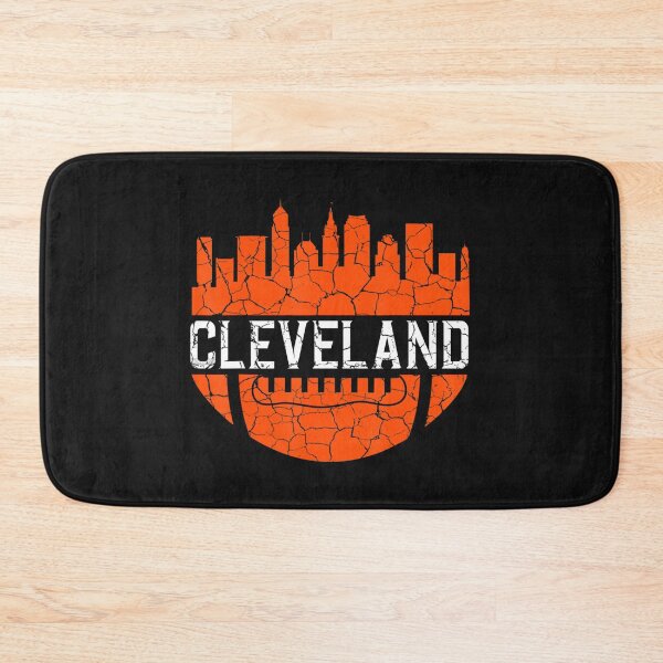 Item preview, Vintage Downtown Ohio Cleveland Skyline Football  designed and sold by pixelsimple.