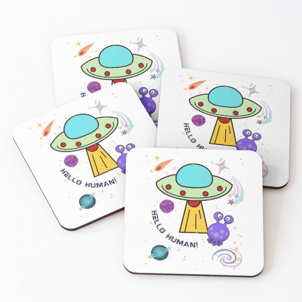 Item preview, Alien Hello Human designed and sold by KriszDesign.