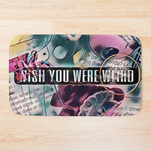 Item preview, Wish You Were Weird  designed and sold by JilClaireArt.