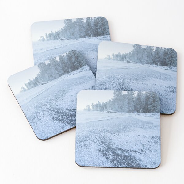 Item preview, Frozen lake landscape designed and sold by Juhku.