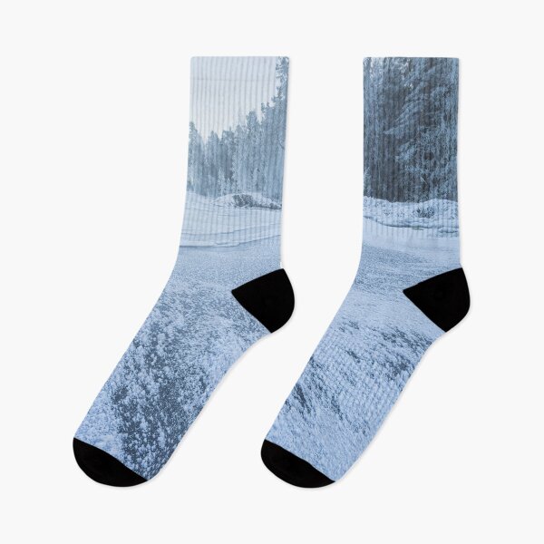 Item preview, Frozen lake landscape designed and sold by Juhku.