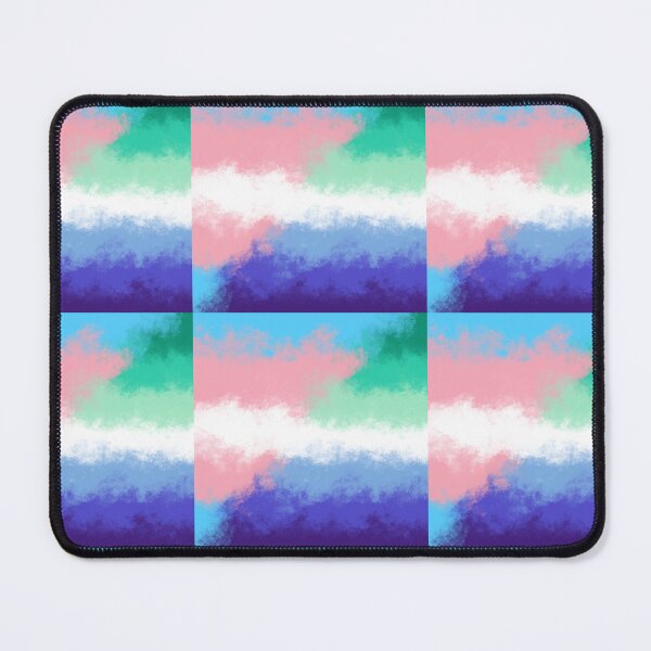Item preview, Trans MlM mlm men loving men transgender pride flag mashup designed and sold by Spell-the-Bee.