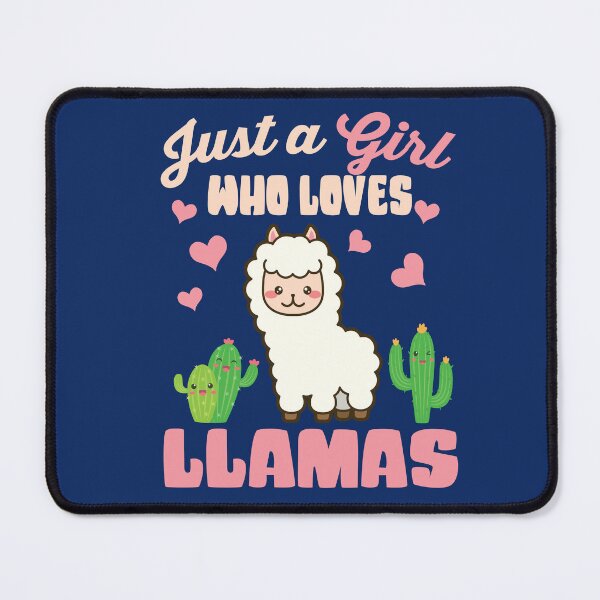 Item preview, Just A Girl Who Loves kawaii llamas designed and sold by samah82.