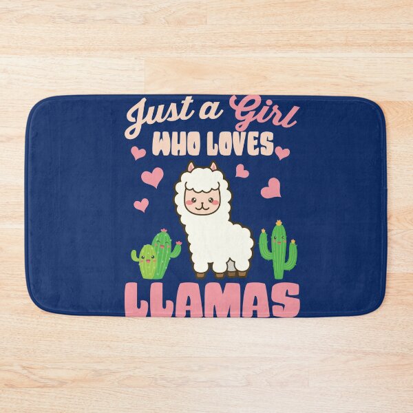 Item preview,  Just A Girl Who Loves  kawaii llamas designed and sold by samah82.