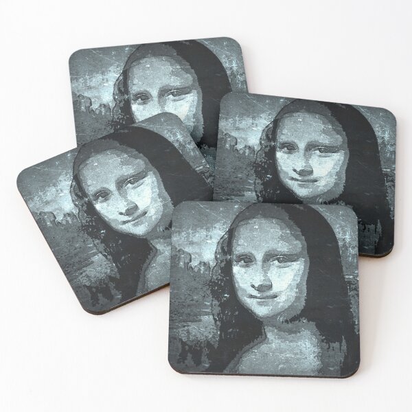 Item preview, Grungy Mona Lisa designed and sold by GasconyPassion.