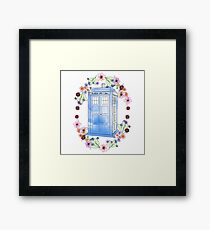 Tardis Framed Print
