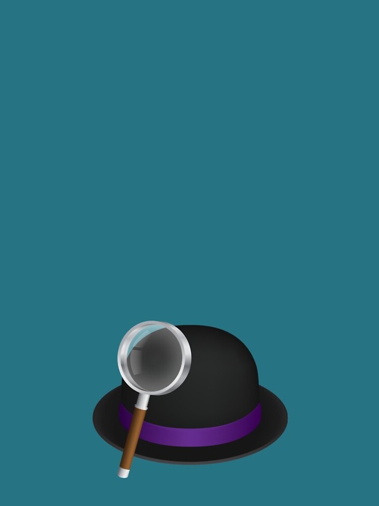 Alfred's hat & magnifying glass by alfredapp