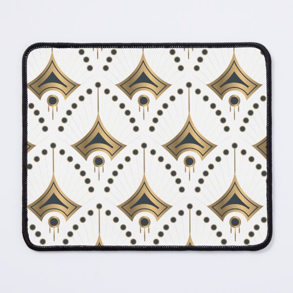Item preview, Vintage Art Deco Gold Pattern designed and sold by Vic Torys ☆.