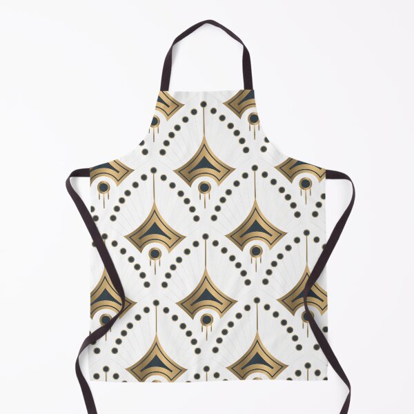 Item preview, Vintage Art Deco Gold Pattern designed and sold by Vic Torys ☆.