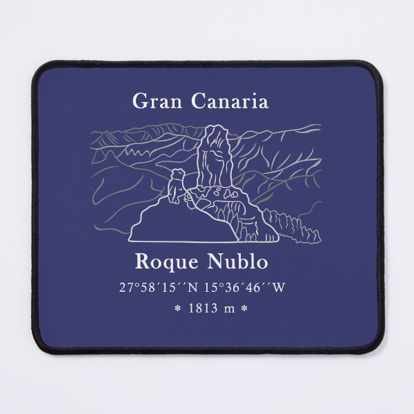 Item preview, Mountain Roque Nublo Gran Canaria grey designed and sold by CreaVisArt.