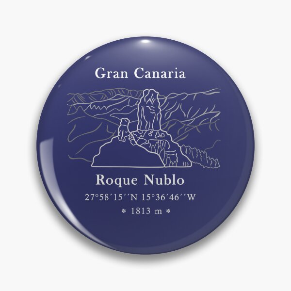Item preview, Mountain Roque Nublo Gran Canaria grey designed and sold by CreaVisArt.
