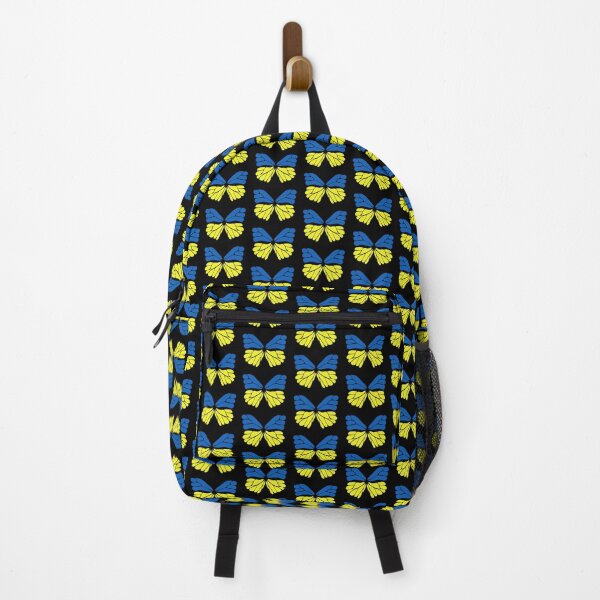 Item preview, Blue and Yellow Ukrainian Butterfly designed and sold by Randa Ranmania.