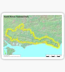 South Downs National Park Sticker