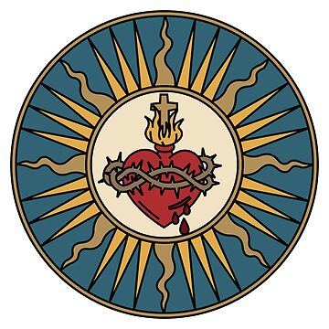 Artwork thumbnail, Sacred Heart of Jesus by Beltschazar