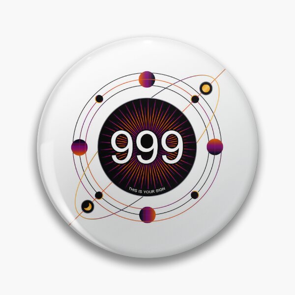 Item preview, Angel numbers 999 - Esoteric lucky numbers - THIS IS YOUR SIGN - Universe Lightworker - Divine manifestation designed and sold by originalsusie.