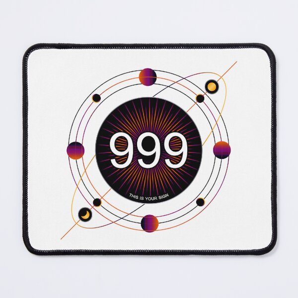 Item preview, Angel numbers 999 - Esoteric lucky numbers - THIS IS YOUR SIGN - Universe Lightworker - Divine manifestation designed and sold by originalsusie.