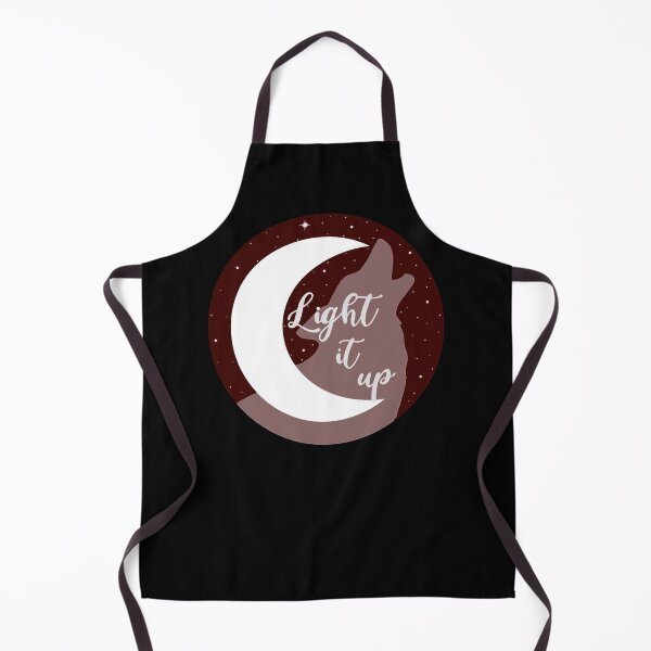 Item preview, Light It Up Crescent City red and white quote art designed and sold by BACHAcdx.