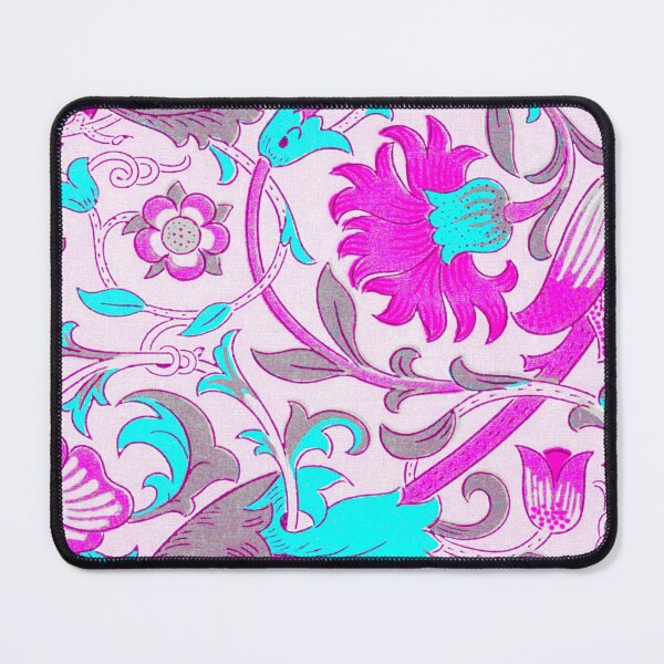 Item preview, Fuchsia Azure Grey Floral Lodden Pattern designed and sold by fowons.