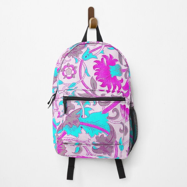 Item preview, Fuchsia Azure Grey Floral Lodden Pattern designed and sold by fowons.