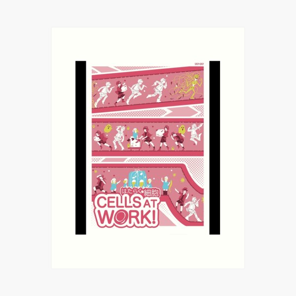 Cells at Work - Season 2 Poster Magnet for Sale by adriannadam