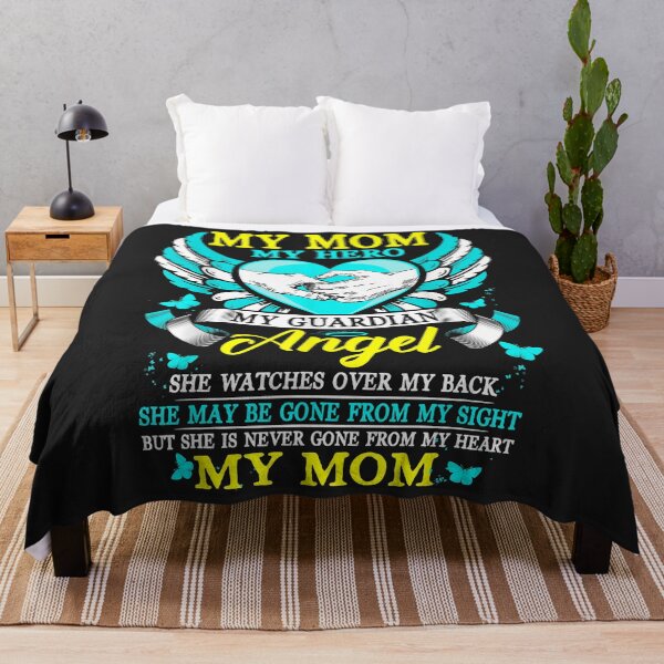 Item preview, My Mom My Guardian Angel She Watches Over My Back Memories designed and sold by PootinTuon.