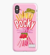 POCKY Strawberry Flavour iPhone Case/Skin