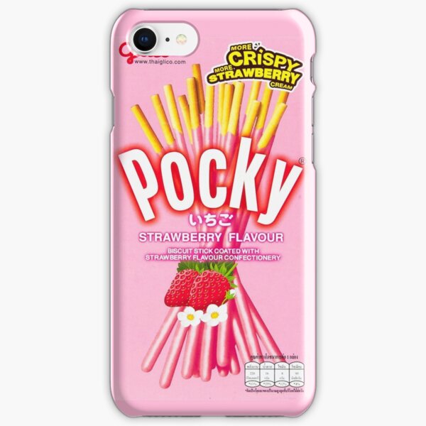 POCKY Strawberry Flavour iPhone Snap Case