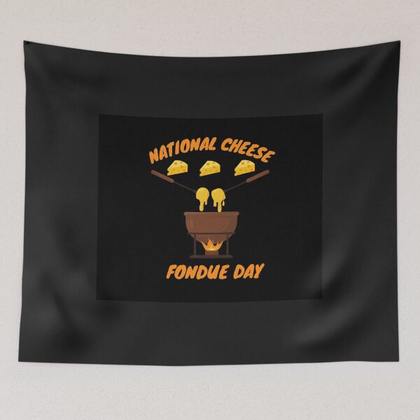 Item preview, National Cheese Fondue Day - Funny Cheese design Mouse Pad designed and sold by PootinTuon.