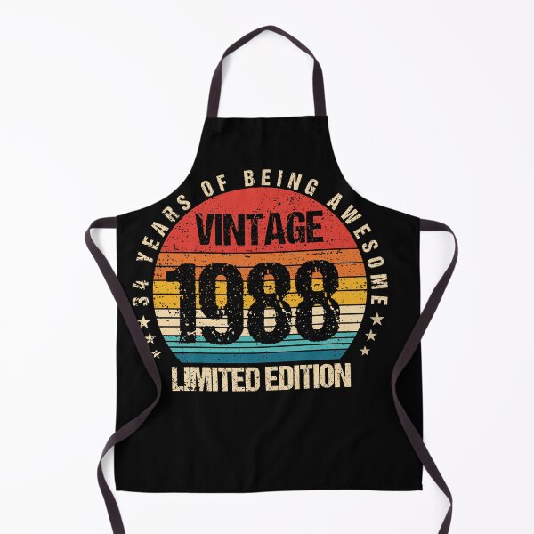 Item preview, 34 Year Old Gifts Vintage 1988 Limited Edition 34th Birthday,1988 Birthday Gifts, Awesome Since 1988 Limited Edition T-Shirt, Birthday Gift Tee, Birthday Party Tee designed and sold by Tidasse ⭐⭐⭐⭐⭐.