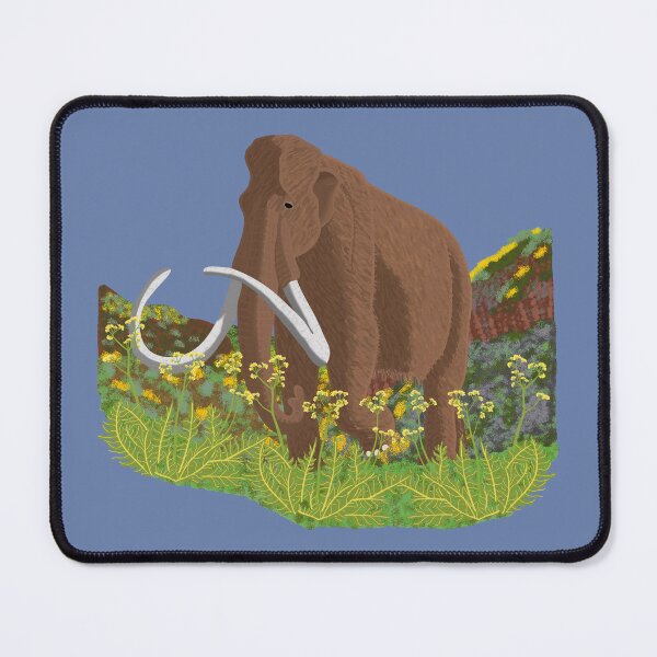 Item preview, Mammoth woolly mammoth, mountain landscape, Tenerife designed and sold by CreaVisArt.