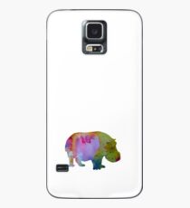 Nilpferd / Nilpferd Hülle & Klebefolie für Samsung Galaxy