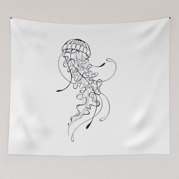 Item preview, Contour Jellyfish designed and sold by Blackmoon9.