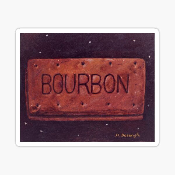 Bourbon Biscuit Sticker