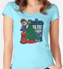 Tenth Christmas! Women's Fitted Scoop T-Shirt