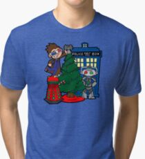 Tenth Christmas! Tri-blend T-Shirt