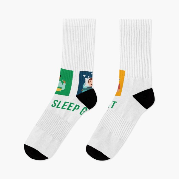 Item preview, EAT SLEEP GAME REPEAT designed and sold by karibenart.