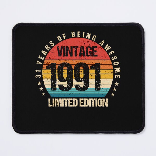 Item preview, 31Year Old Gifts Vintage 1991 Limited Edition 31th Birthday,1991 Birthday Gifts, Awesome Since 1991 Limited Edition T-Shirt, Birthday Gift Tee, Birthday Party Tee designed and sold by Tidasse ⭐⭐⭐⭐⭐.