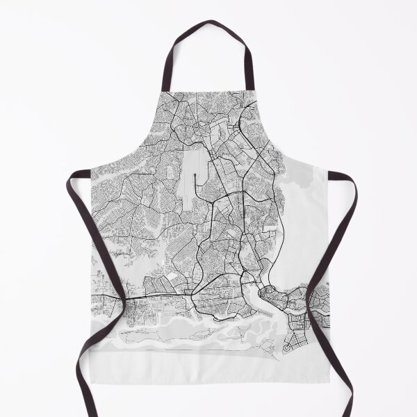 Item preview, Lagos City Map of Nigeria - Light designed and sold by deMAP.