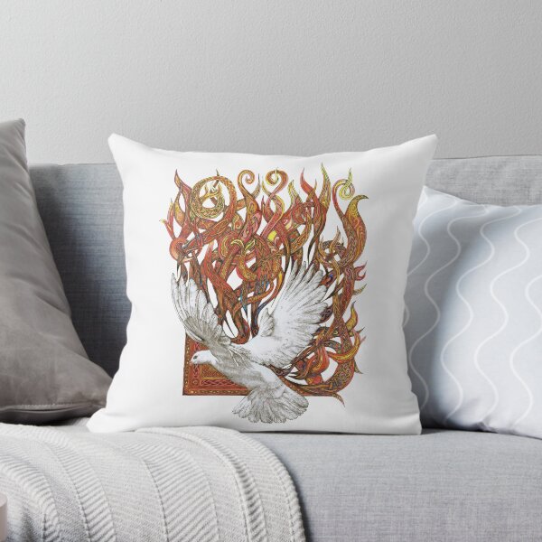 Spirit of God Throw Pillow